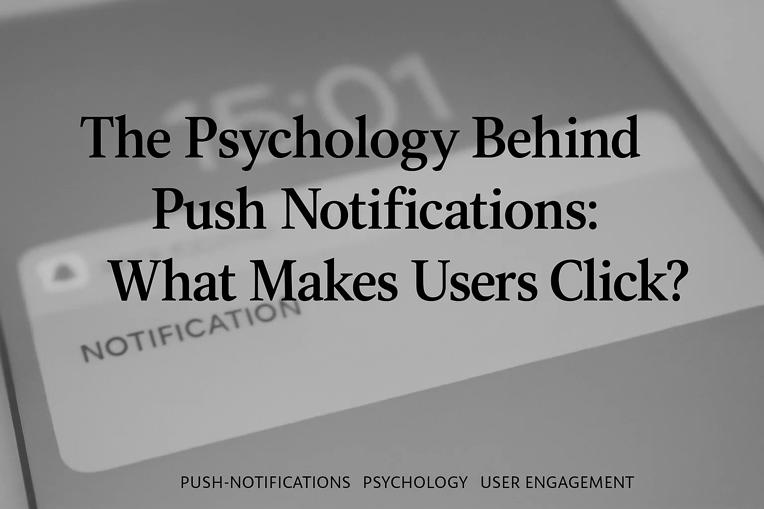 The Psychology Behind Push Notifications: What Makes Users Click?