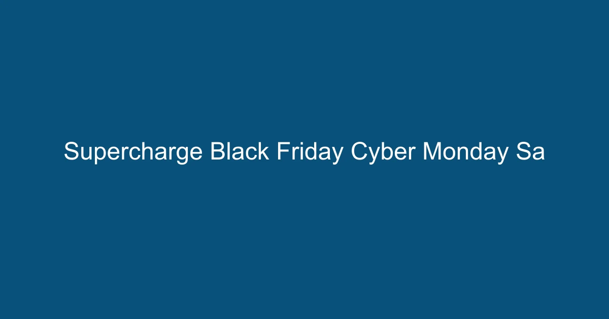 Supercharge Black Friday & Cyber Monday Sales with Push Notifications (BFCM 2025)